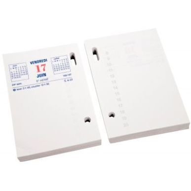 Achetez Bloc éphéméride recyclé date à gauche 31113E EXACOMPTA pas cher sur Ma Rentrée Scolair..