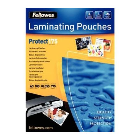 Achetez Boîte de 100 pochettes de plastification A3 175 microns 5308803 FELLOWES pas cher sur Ma Re..