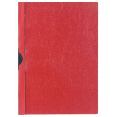 Achetez Chemise de présentation à clip, pour format A4 : 21x29,7 cm, dos 3 mm.  Rouge 2002-03 DURA..
