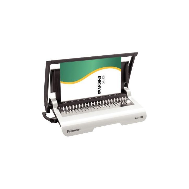 FELLOWES Perforelieur manuel STAR+ relie 15 feuilles, perfore 150 feuille, diamètre max 19mm 5627501