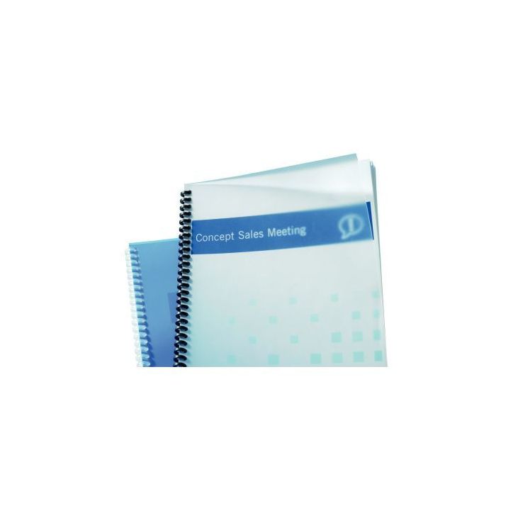 Paquet de 100 couvertures polypro transparentes 200µ A4 8007882