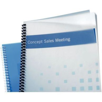 Achetez Paquet de 100 couvertures GBC PolyClearView givré IB386848 GBC ACCO pas cher sur Ma Rentré..