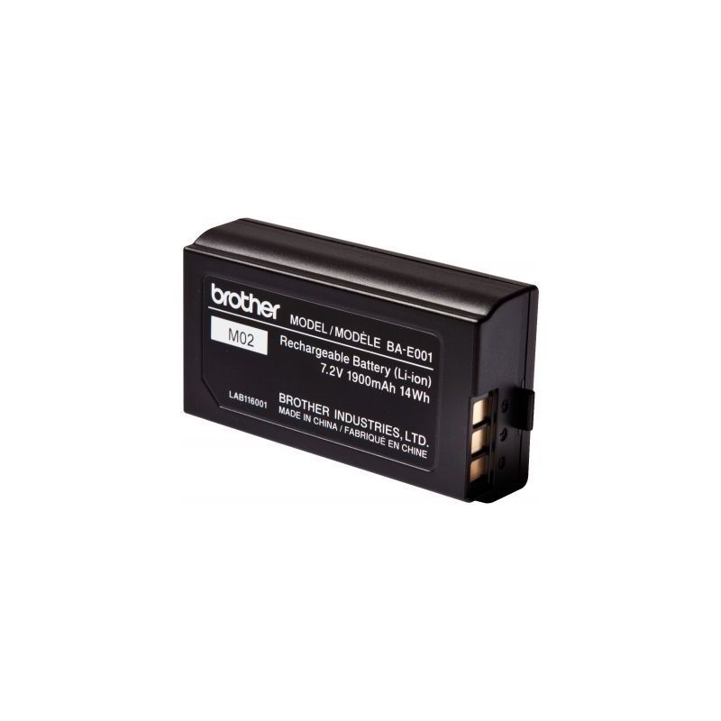 Achetez Batterie rechargeable BA-E001 pour les titreuses Brother BAE001 BROTHER pas cher sur Ma Rent..