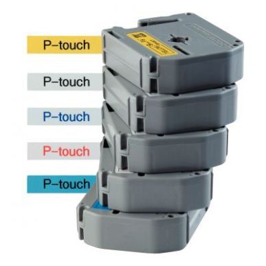 Achetez BROTHER Ruban pour PTOUCH laminé Noir/transparent 18mmx8m TZE141 pas cher sur Ma Rentrée S..