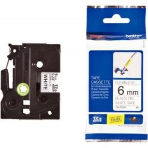 Achetez Recharge Brother TZE noir sur blanc 6 mm BRSPRTZEFX211 BROTHER pas cher sur Ma Rentrée Scol..