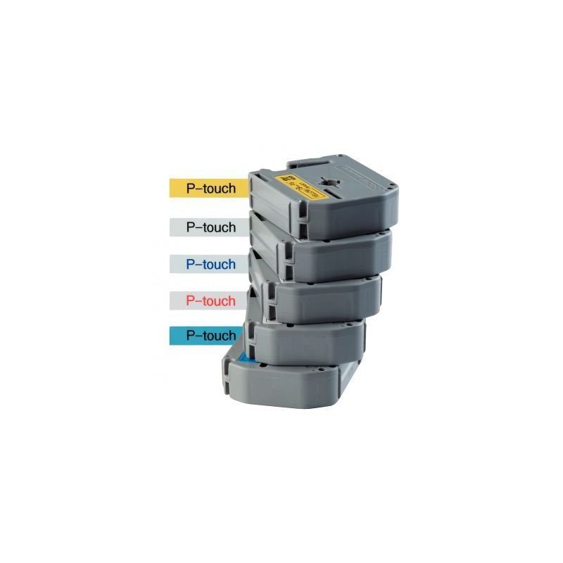 Achetez BROTHER Ruban pour PTOUCH laminé Noir/Jaune 6mmx8m TZE611 pas cher sur Ma Rentrée Scolaire