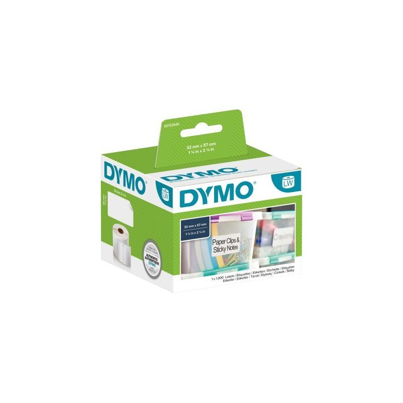 Achetez Pack de 6 rouleaux de 1000 étiquettes adressage 57 x 32 mm 2093094 DYMO pas cher sur Ma Ren..