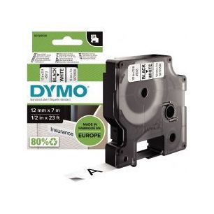 Achetez DYMO Ruban D1 Noir/Blanc 12MMX7M pour 1000/1000+/2000/3500/4500/5000/5514 pas cher sur Ma Re..