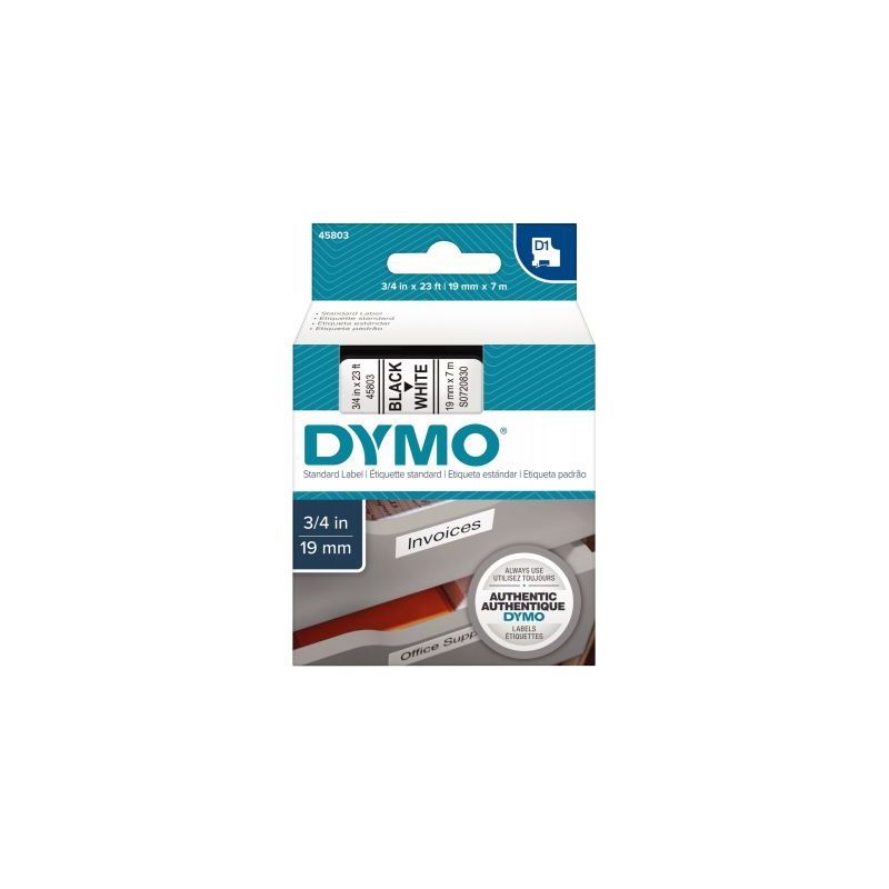 Achetez Ruban cassette Dymo 19 mm x 7 m noir et blanc 19 mm S0720830 DYMO pas cher sur Ma Rentrée S.. Achetez Ruban cassette Dymo 19 mm x 7 m noir et blanc 19 mm S0720830 DYMO pas cher sur Ma Rentrée S..