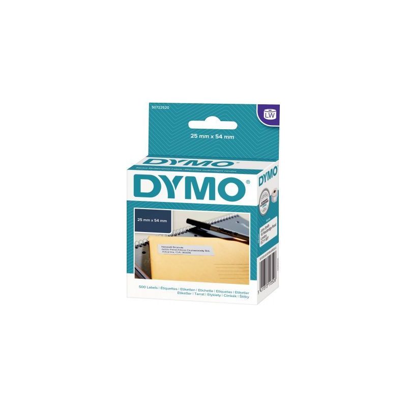 Achetez Boite de 1 rouleau de 500 étiquettes adresse 25 x 54 mm S0722520 DYMO pas cher sur Ma Rentr.. Achetez Boite de 1 rouleau de 500 étiquettes adresse 25 x 54 mm S0722520 DYMO pas cher sur Ma Rentr..