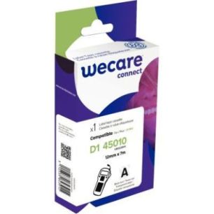 Achetez Ruban D1 noir sur transparent 12 mm x 7 m compatible K80028W4 WECARE ARMOR pas cher sur Ma R..