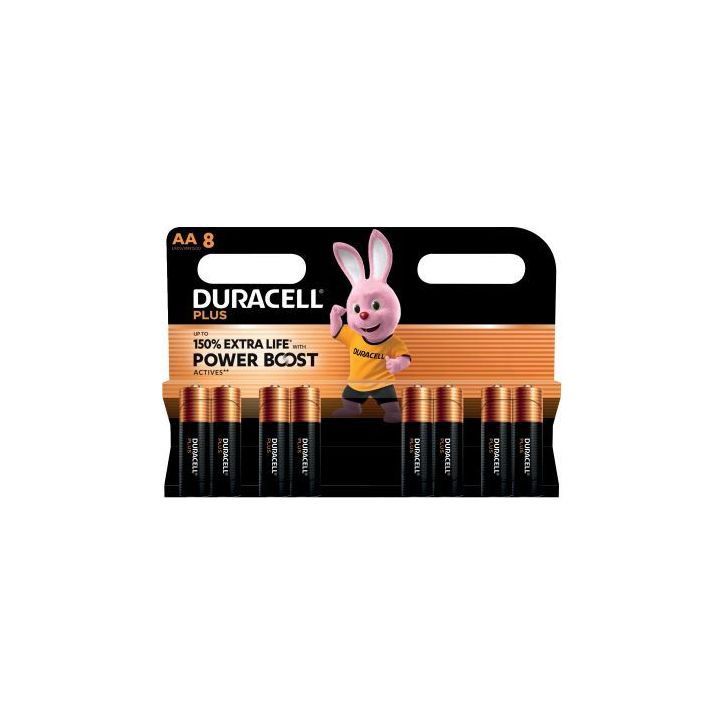 Blister 8 piles 1.5V PLUS POWERBOOST AA / LR06 / MN1500 5000394176140 DURACELL