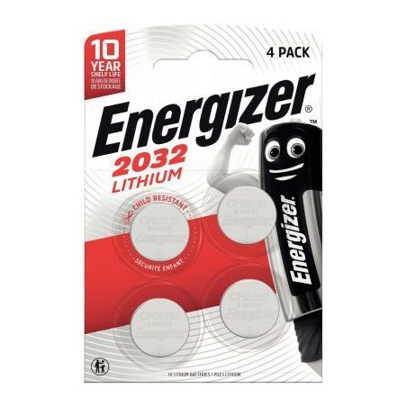 Achetez Blister de 4 piles lithium 3V CR2032 7638900450361 ENERGIZER pas cher sur Ma Rentrée Scolai..