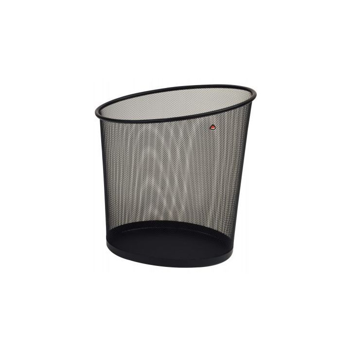 Corbeille à papier en métal Mesh noir MESHCORB N MESH ALBA