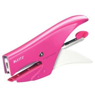 Achetez Agrafeuse pince Wow 5531 15 feuilles rose 55311123 WOW LEITZ pas cher sur Ma Rentrée Scolai..