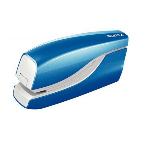 Achetez LEITZ Agrafeuse électrique WOW, fonctionnement par pile, capacité 10 feuilles, bleu, 55661..