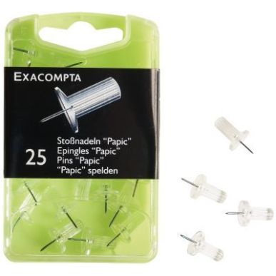 Achetez Boite de 25 épingles PAPIC cristal 14912E PAPIC EXACOMPTA pas cher sur Ma Rentrée Scolaire
