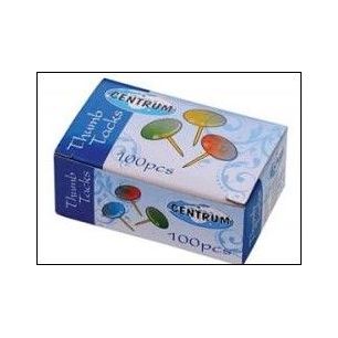 Achetez Boite 100 punaises tête couleur FFI000293 pas cher sur Ma Rentrée Scolaire