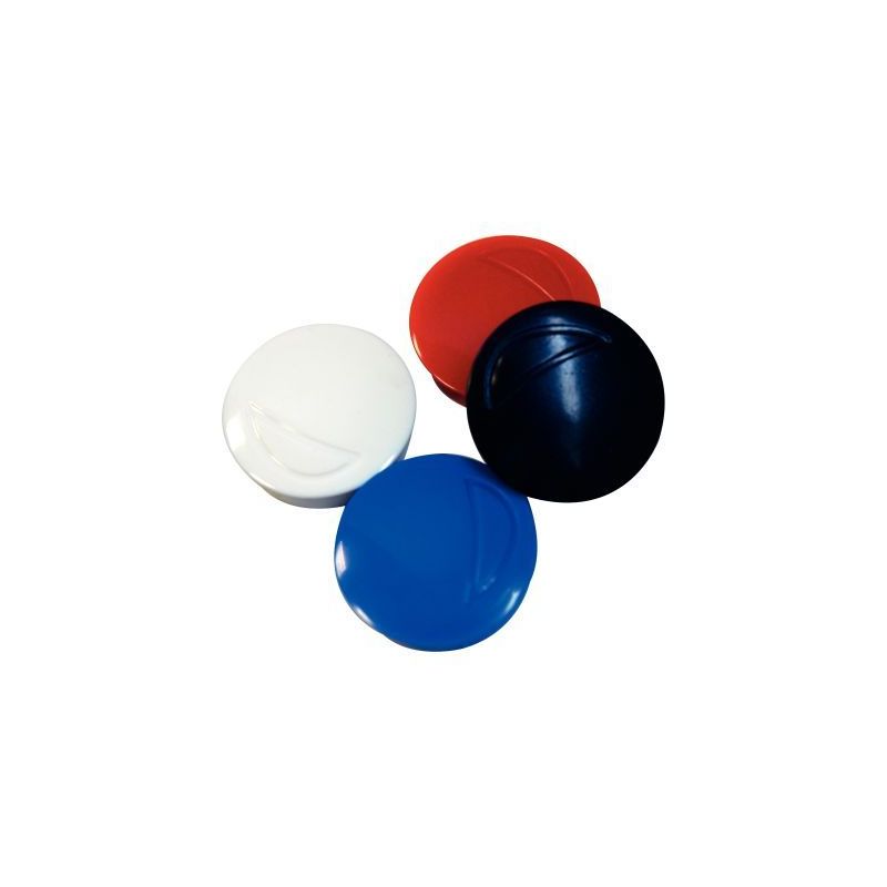 Achetez Boîte de 4 aimants 30 mm ronds assortis pas cher sur Ma Rentrée Scolaire