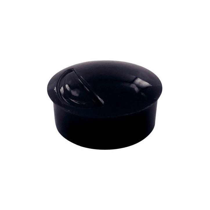 Boîte de 7 aimants 20 mm ronds Noir