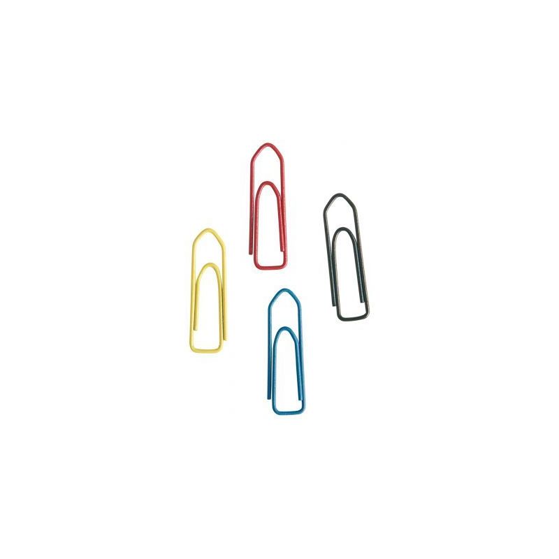 Achetez Boîte de 1000 trombones 25 mm bout chevron coloris assortis 8042425 PAVO pas cher sur Ma Re..