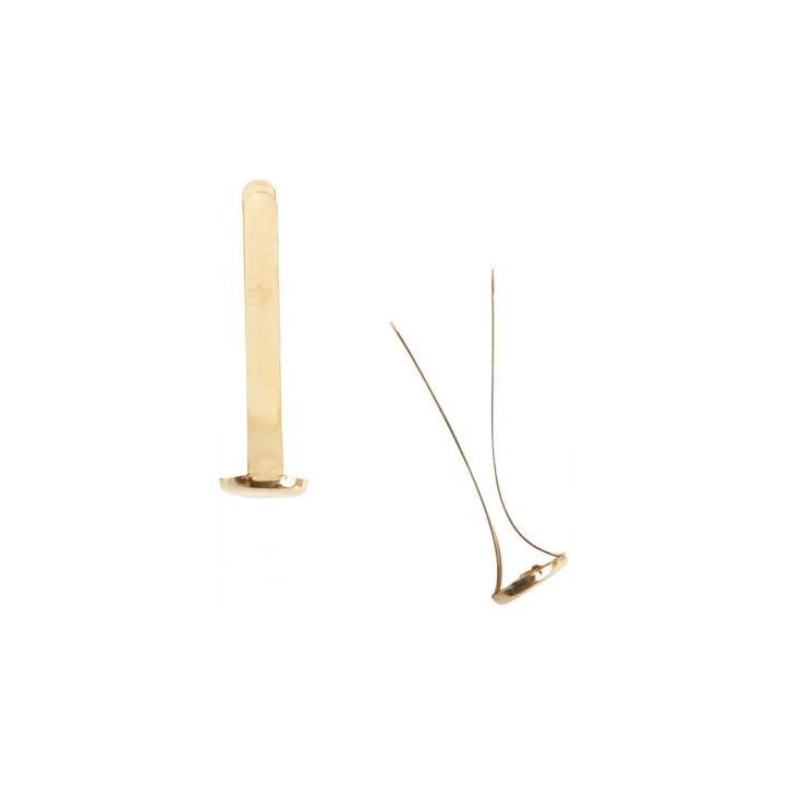 MAPED boîte 100 attache parisienne tete ronde et bout rond 30mm n°8 033030