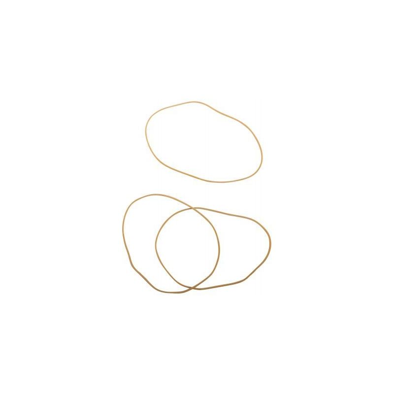 Achetez WONDAY Boîte distributrice de 100g d'élastique en caoutchouc blond étroit 120x1,8mm pas c..