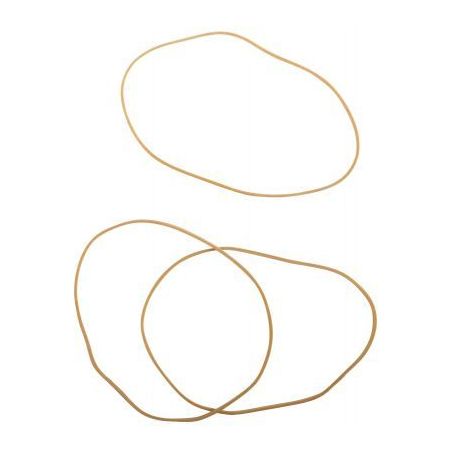 Achetez WONDAY Boîte distributrice de 100g d'élastique en caoutchouc blond étroit 120x1,8mm pas c..