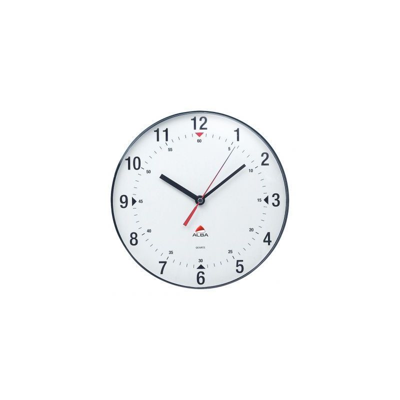 Achetez Horloge murale ronde diamètre 25cm HORCLAS ALBA pas cher sur Ma Rentrée Scolaire