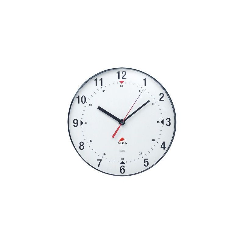 Achetez Horloge murale ronde diamètre 25cm HORCLAS ALBA pas cher sur Ma Rentrée Scolaire