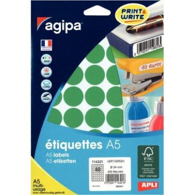 Achetez AGI ETU/400 PASTI VERT 24MM 114321 pas cher sur Ma Rentrée Scolaire