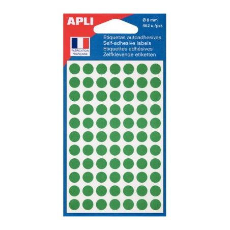 Achetez AGIPA Sachet de 462 pastilles rondes de couleur vert diamètre 8mm pas cher sur Ma Rentrée ..