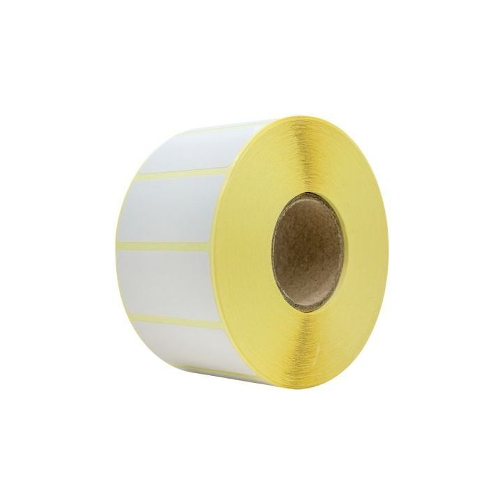 Bobine 1760 étiquettes thermique permanant 51x25mm 140338v0
