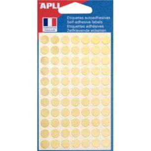 Achetez Sachet de 308 pastilles adhésives diamètre 8 mm or 100600 AGIPA pas cher sur Ma Rentrée S..