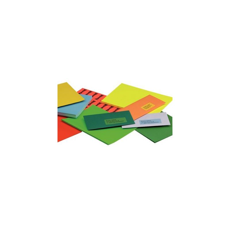 Achetez Boîte de 1400 étiquettes couleur 38.1x99mm  coloris rouge 2625 0 pas cher sur Ma Rentrée ..