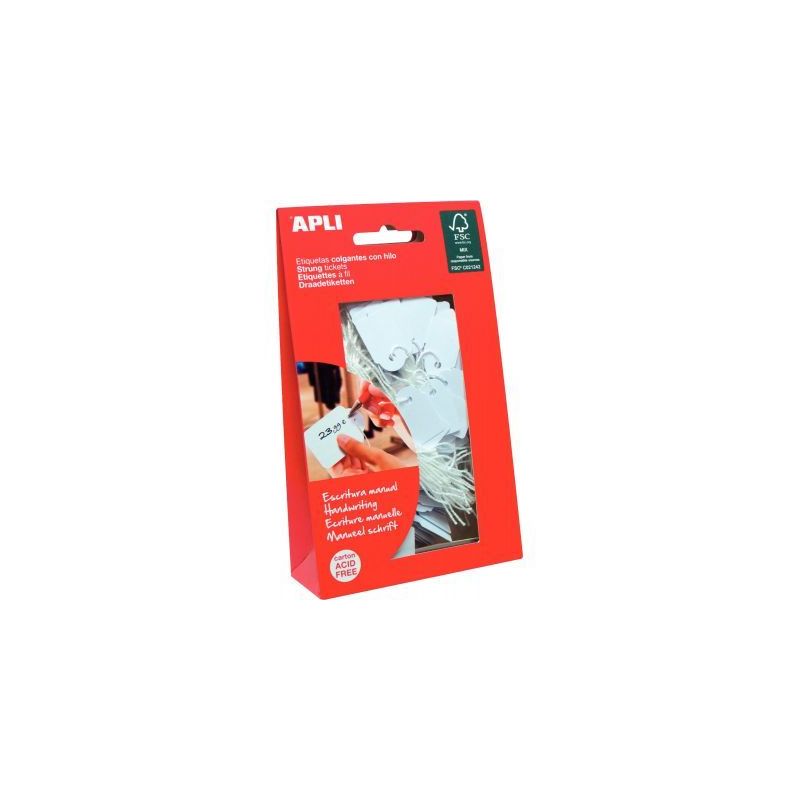 Achetez Boîte de 200 étiquettes bijouterie 15x24mm blanc 7009 APLI pas cher sur Ma Rentrée Scolai.. Achetez Boîte de 200 étiquettes bijouterie 15x24mm blanc 7009 APLI pas cher sur Ma Rentrée Scolai..