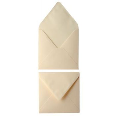 Achetez Paquet de 20 enveloppes Pollen 140x140mm 120g ivoire 5438C POLLEN CLAIREFONTAINE pas cher su..
