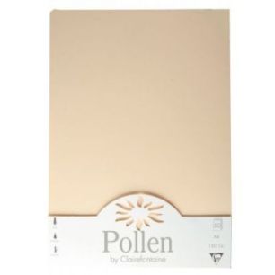 Achetez Paquet de 50 feuilles Pollen 210x297mm 160g ivoire 14204C POLLEN CLAIREFONTAINE pas cher sur..