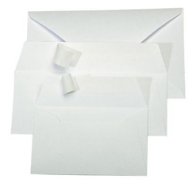 Achetez Paquet de 20 enveloppes Pollen Clairefontaine format 110x220mm 120g blanc 5435C POLLEN CLAIR..
