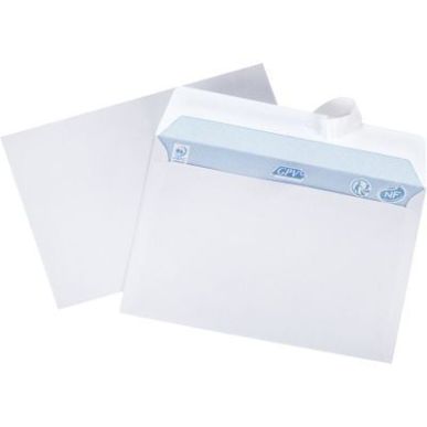 Achetez Boîte de 500 enveloppes blanches C6 114x162 80g/m² bande de protection 1308 GPV pas cher s..