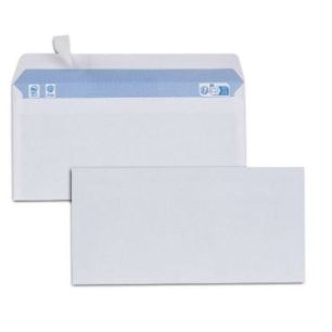 Achetez Boîte de 500 enveloppes Blanches 80g DL 110x220 auto-adhésives pas cher sur Ma Rentrée Sc..