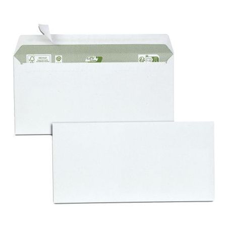 Achetez Boîte de 500 enveloppes blanches DL 80 grammes à bande siliconée recyclées 3015 GPV pas ..