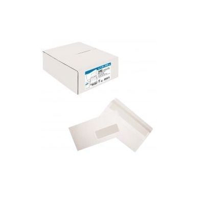 Achetez Boîte de 500 enveloppes blanches DL 110x220 80g/m² fenêtre 45x100 autocollante 91357 LA C..
