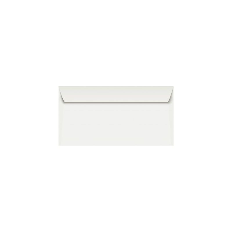 Achetez Boite de 500 enveloppes blanches 110x220mm 80g bande siliconée fenêtre 35x100mm 1401C CLAI..