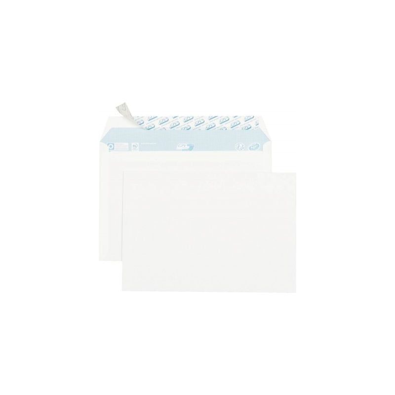 Achetez Boîte de 70 enveloppes blanches C5 162x229 80g/m² bande siliconée 6263 pas cher sur Ma Re..