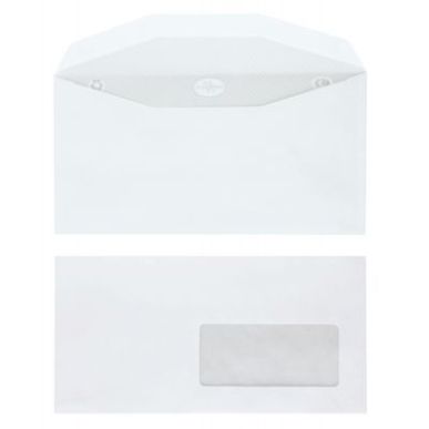 Achetez Boîte de 1000 enveloppes blanches 115x225 80g/m² fenêtre 45x100 de mise sous pli automati..