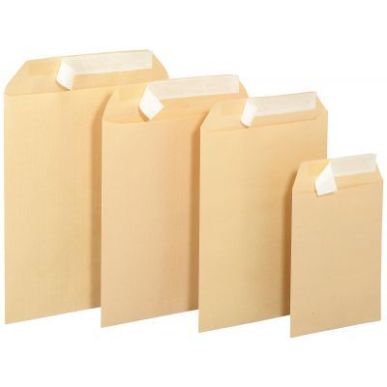 Achetez Boite de 250 pochettes Kraft 120g format 26x33cm bande siliconnée 4157 pas cher sur Ma Rent..
