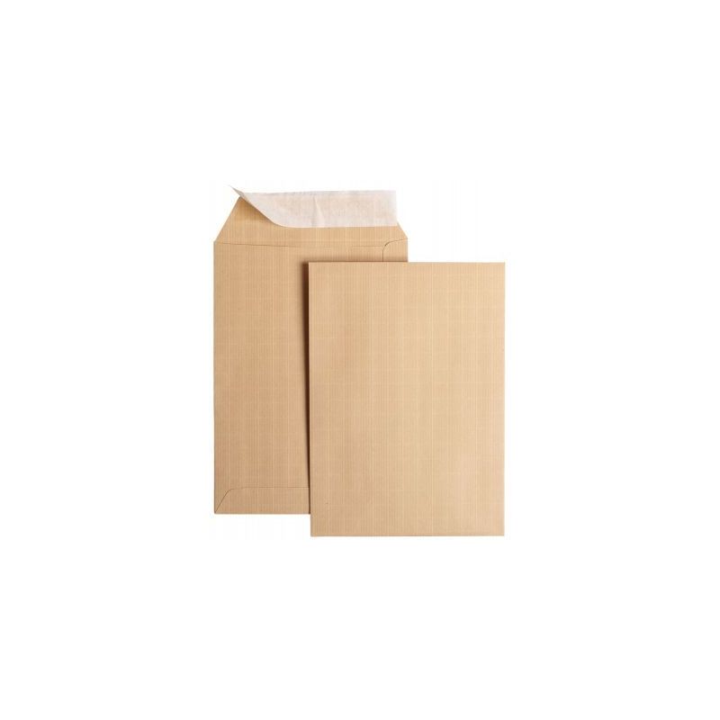 Achetez Boîte de 500 pochettes kraft armé 160x229 130g/m² bande de protection 1763 LA COURONNE pa..