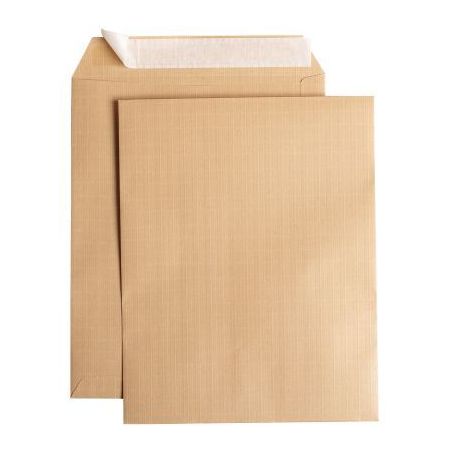 Achetez Boîte de 250 pochettes kraft armé 260x330 130g/m² bande de protection 1761 LA COURONNE pa..