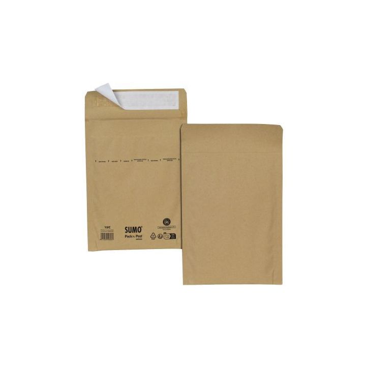 Paquet 10 pochettes Kraft 165x215 9555 GPV